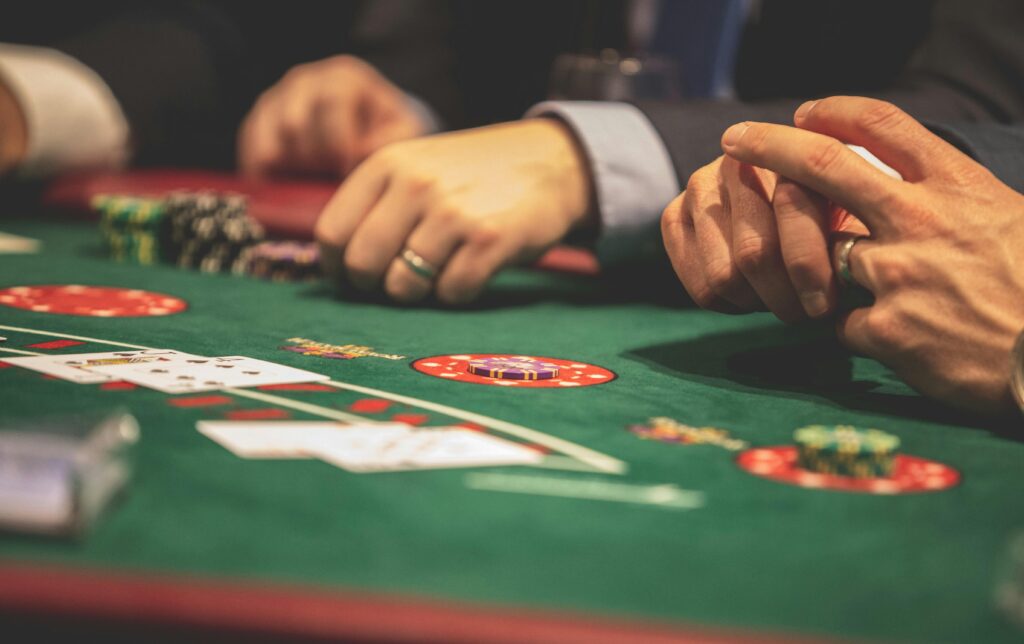 Available non UK casino games